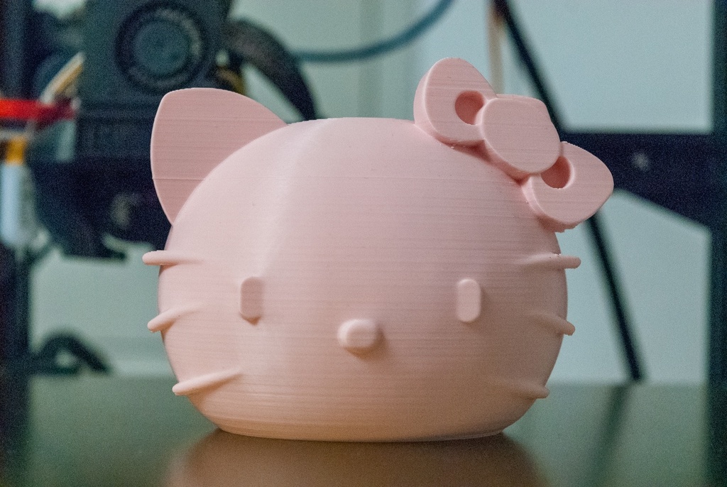 Hello Kitty Planter β High Poly Version