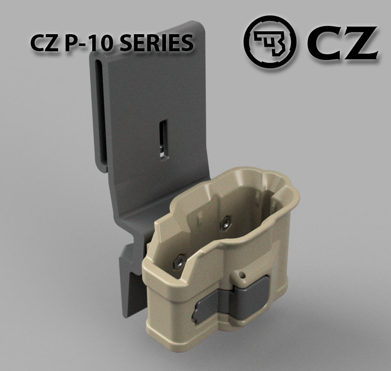 Holster for CZ P-10C, P-10 F, P-10 M (molle or belt version)