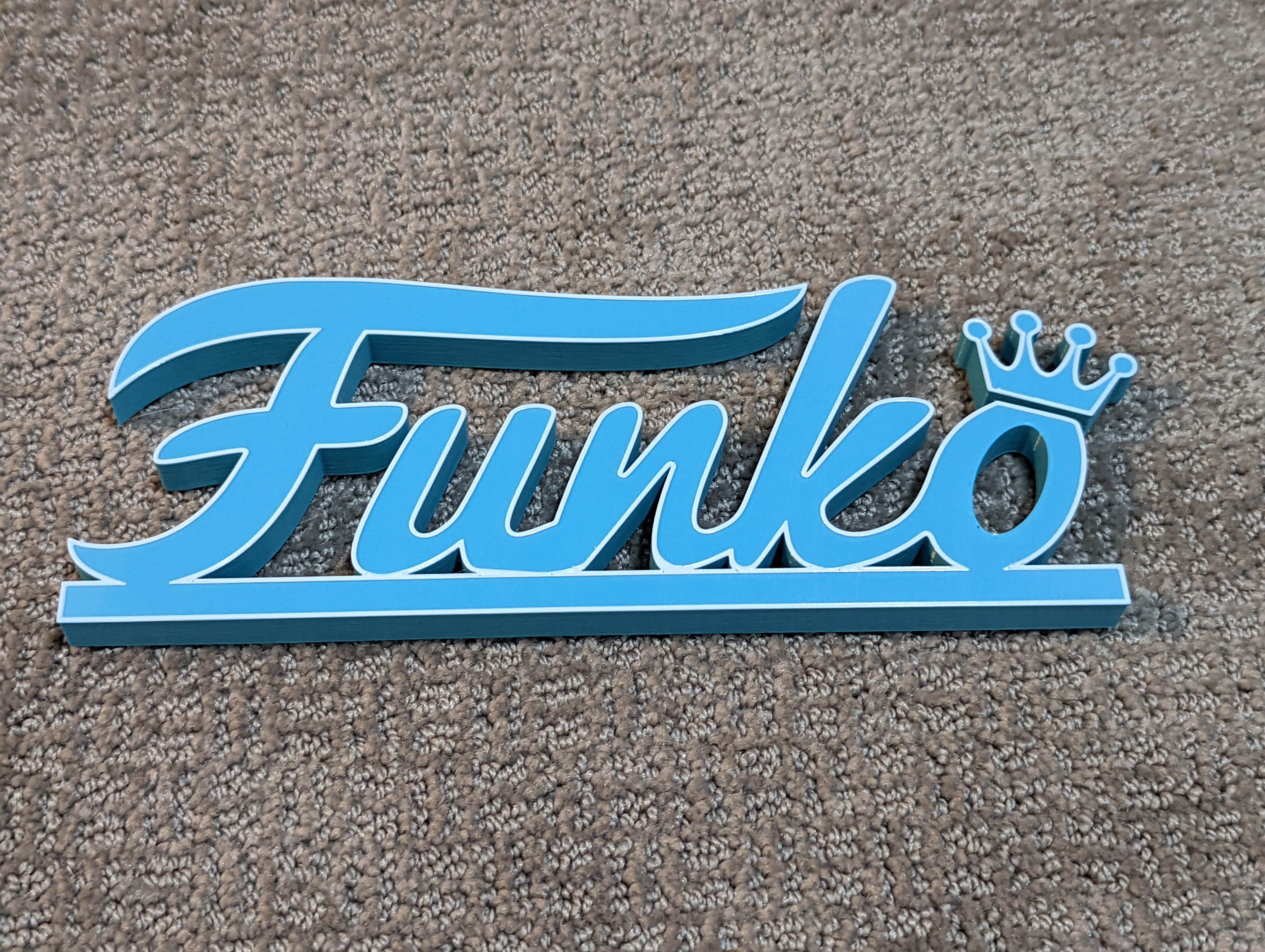Funko Pop Logo Sign