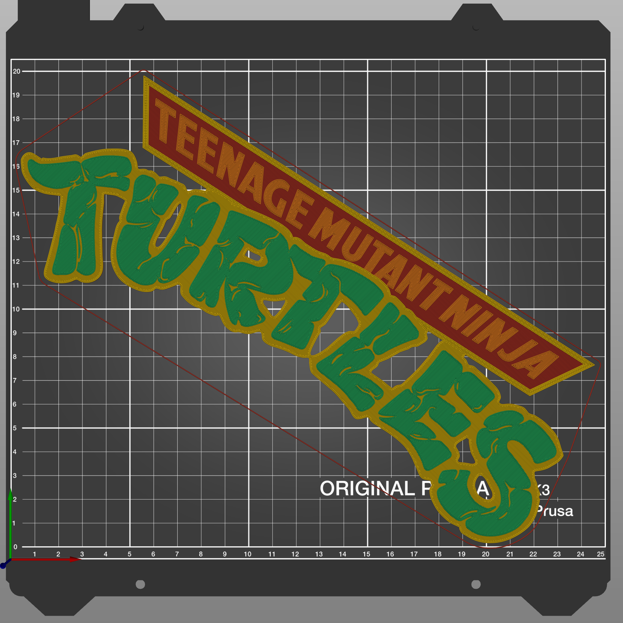 Classic Teenage Mutant Ninja Turtles Logo