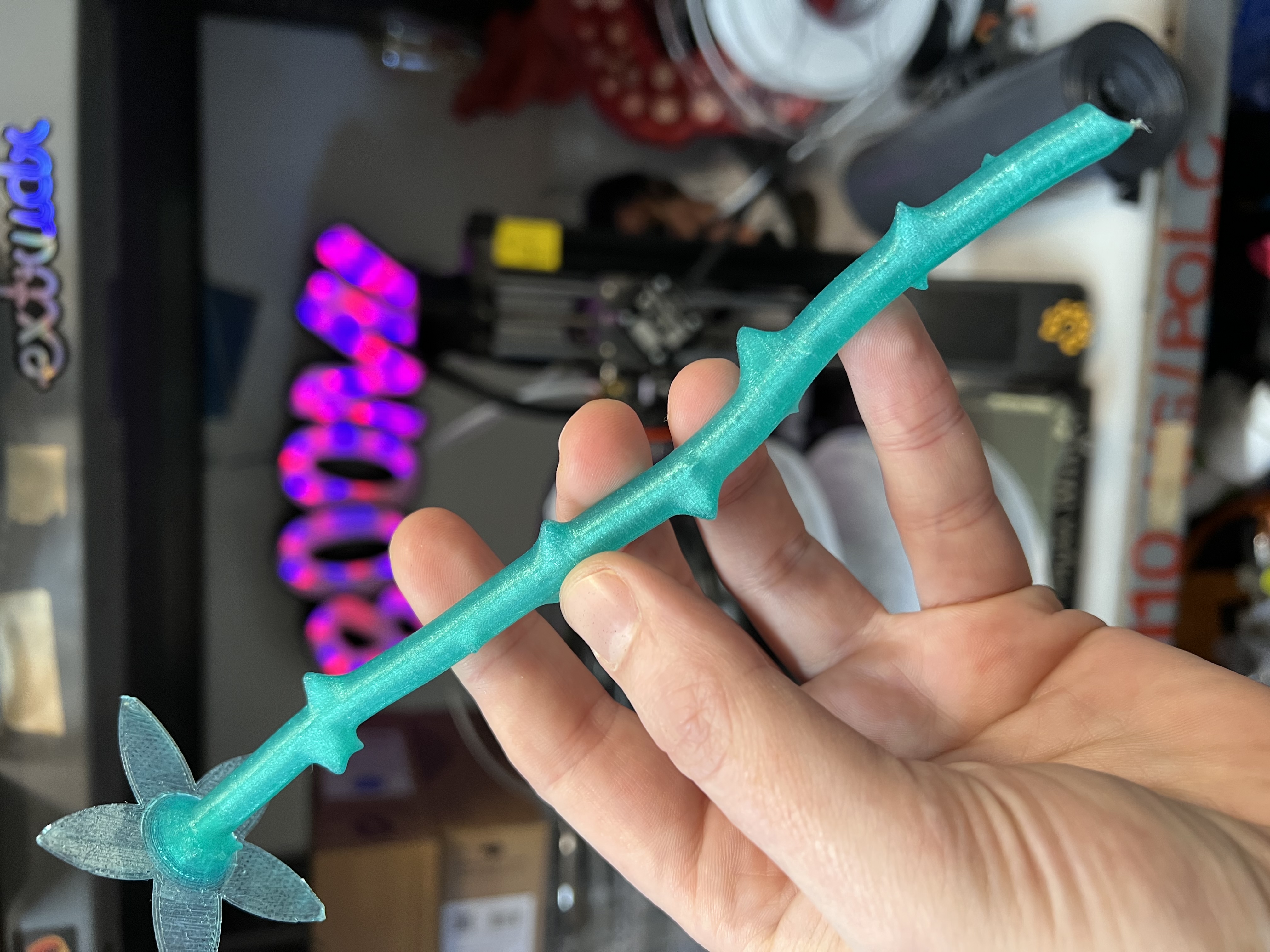 Spikey Rose Stem/Shaft
