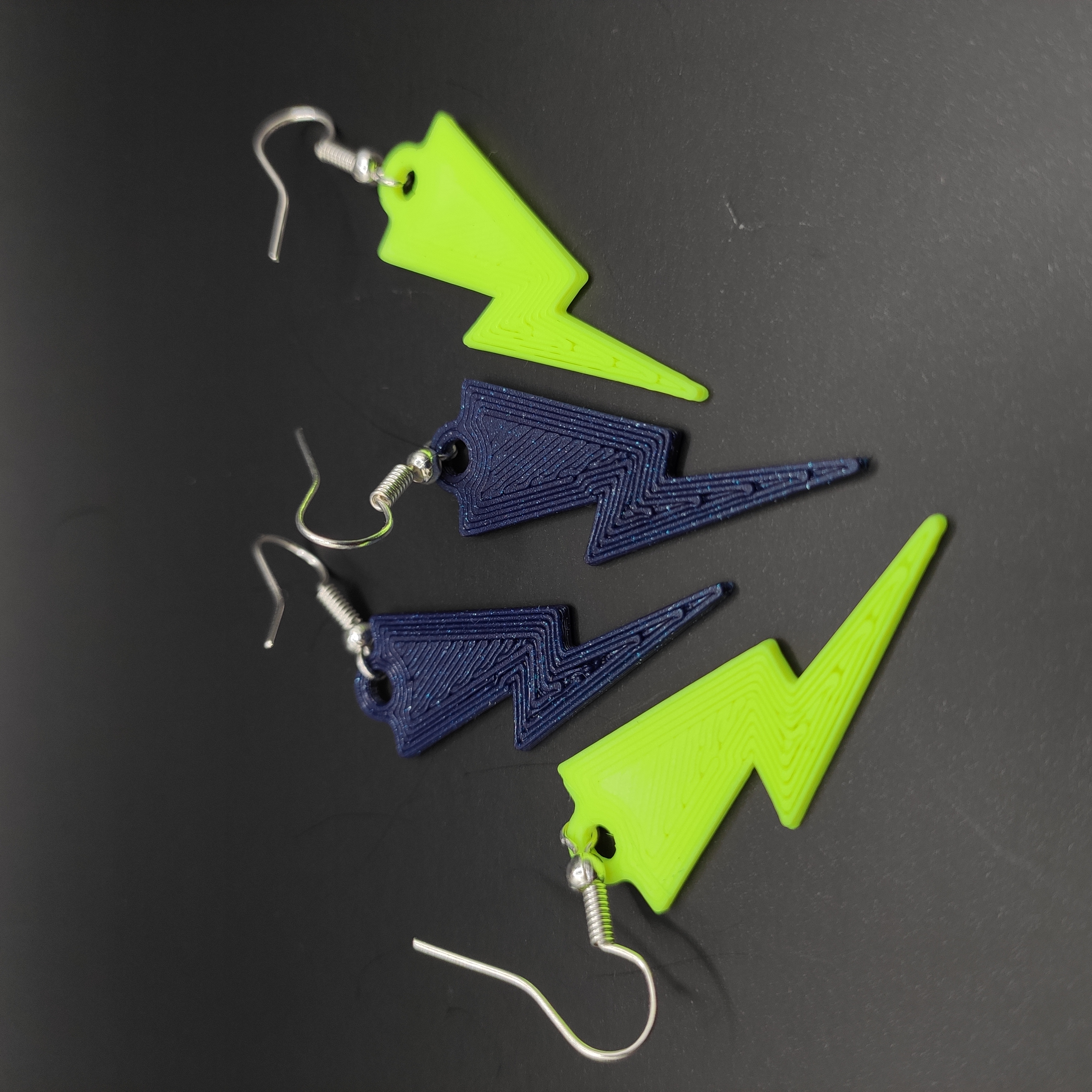 Lightning earrings