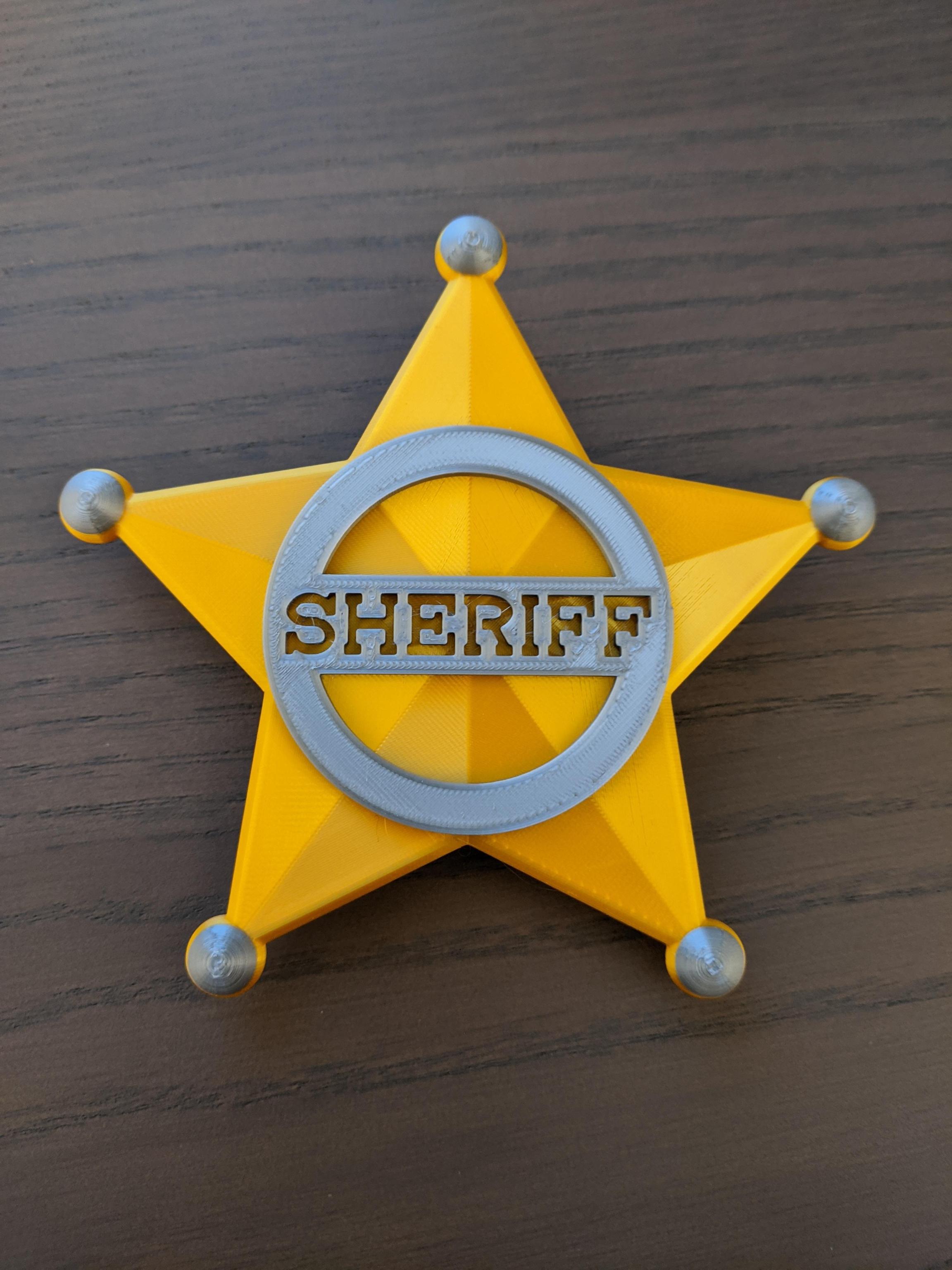 Sheriff Badge
