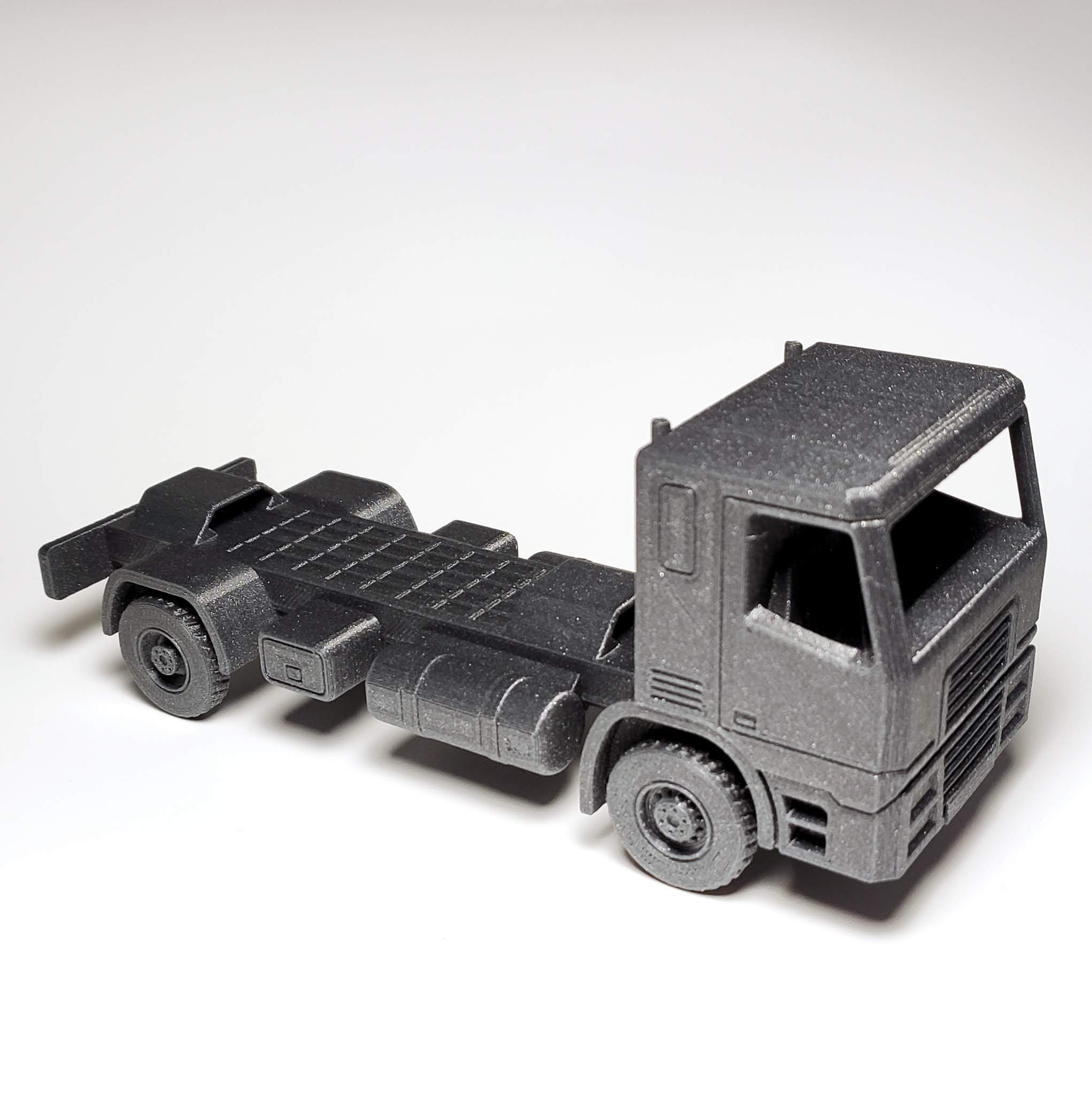 Print-in-Place Modular Truck - Base - Single Rear Axle