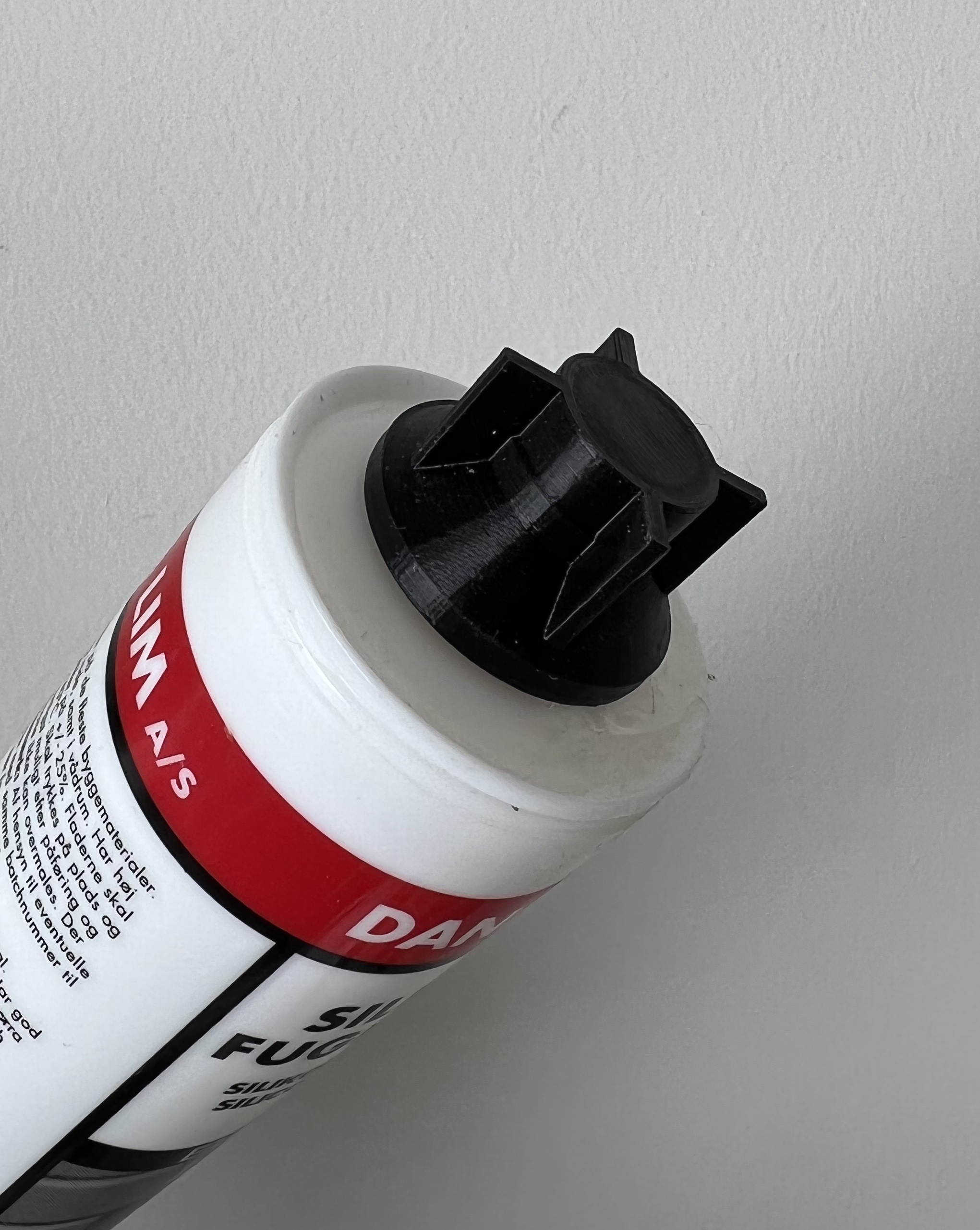 Silicone cartridge cap