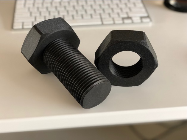 Oversized Bolt & Nut