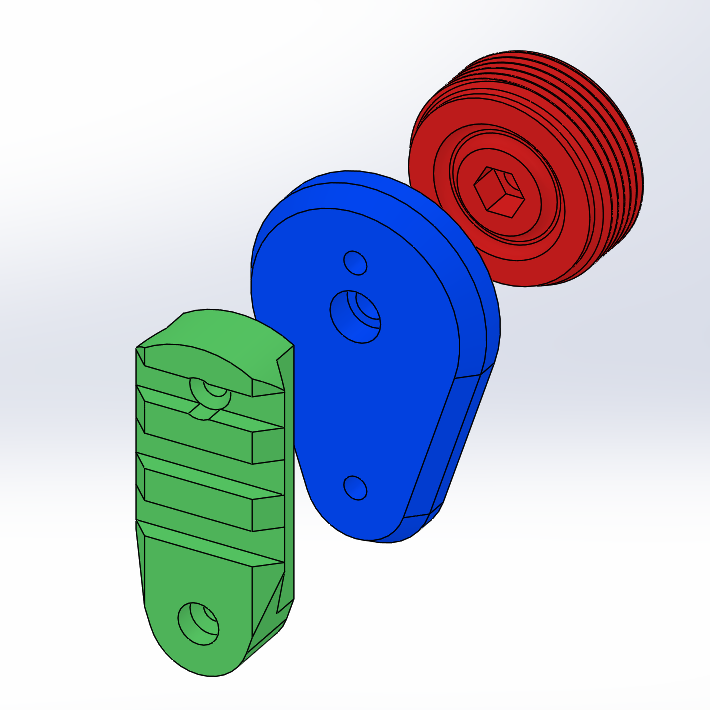 Picatinny Buffer Plug