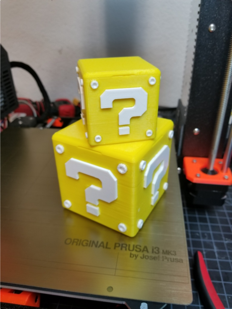 Mario Question Block Box