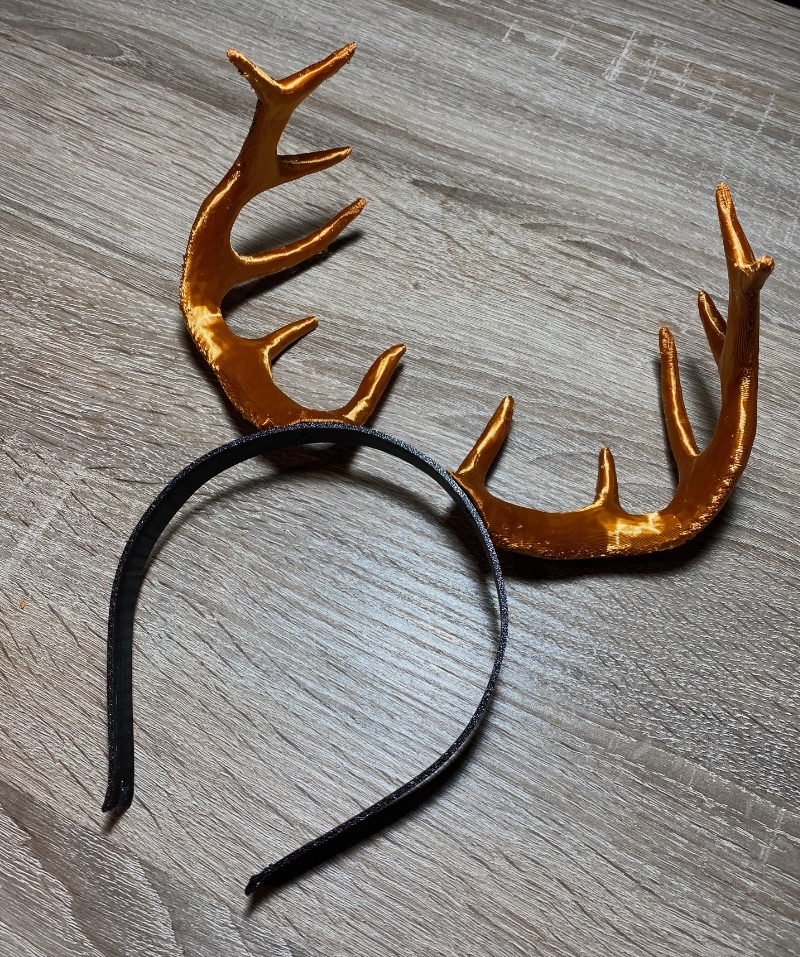 Antlers Headband Improved