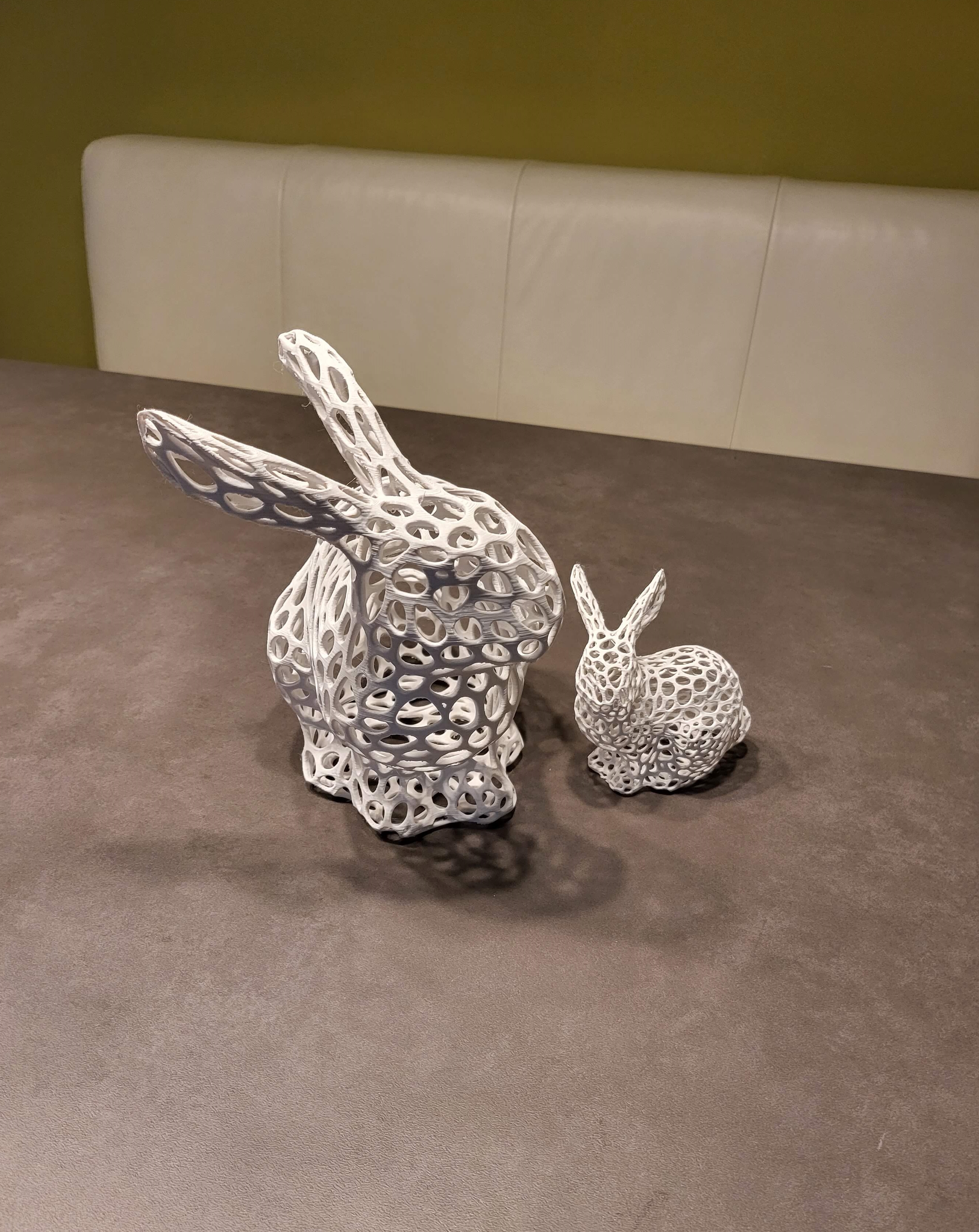 Voronoi Easter Bunny-Rabbit/Osterhase