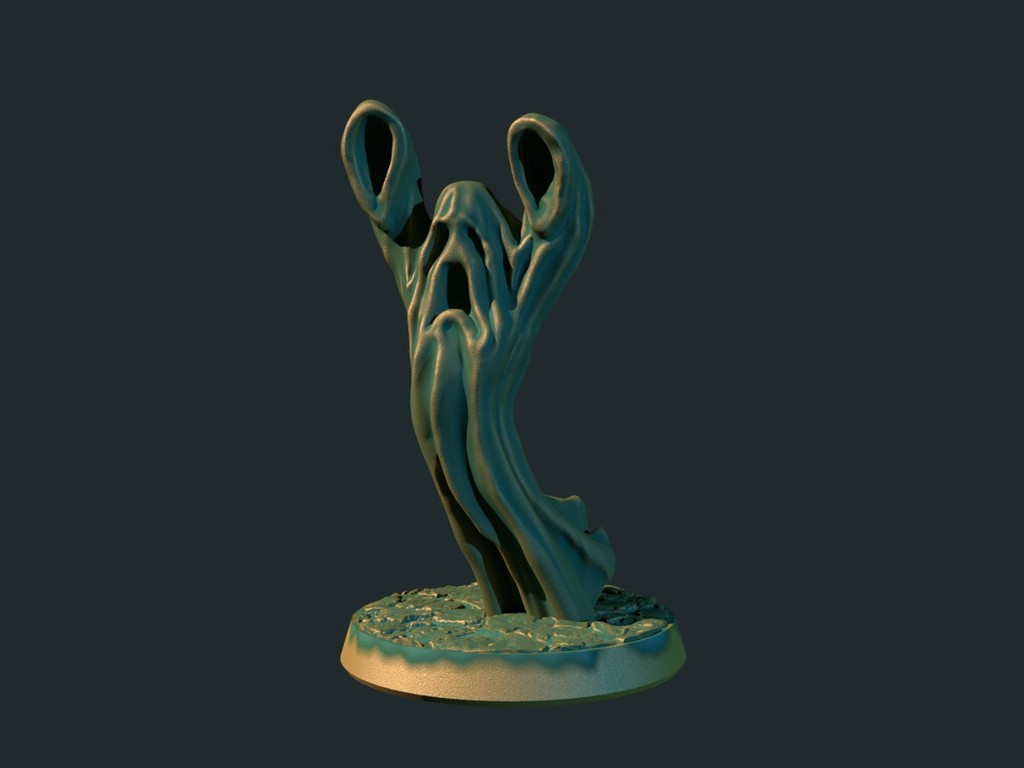 Ghost 28mm (Supportless, FDM friendly)