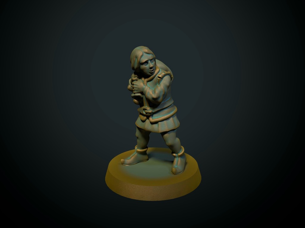 Thief 28mm (No supports needed)