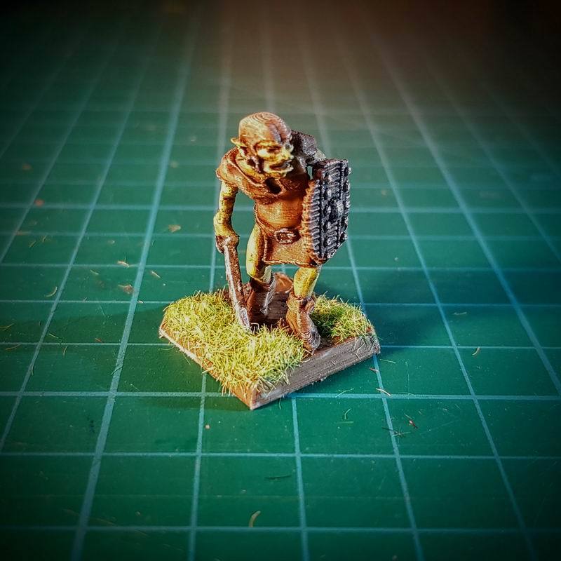 Goblin 2 with sabre 28mm (NO SUPPORTS)