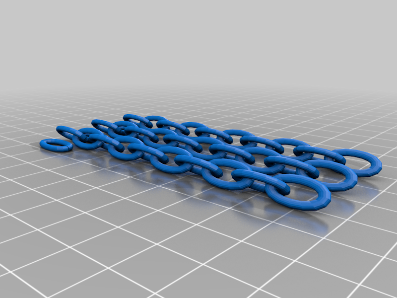 Small print in place chain links