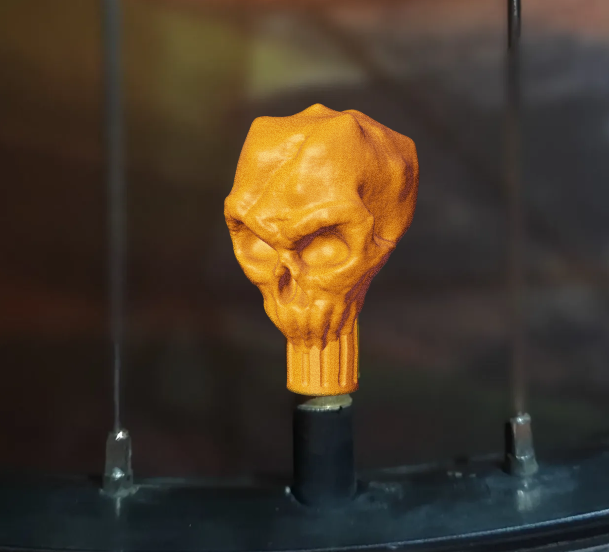 π Skull - Bike valve cap