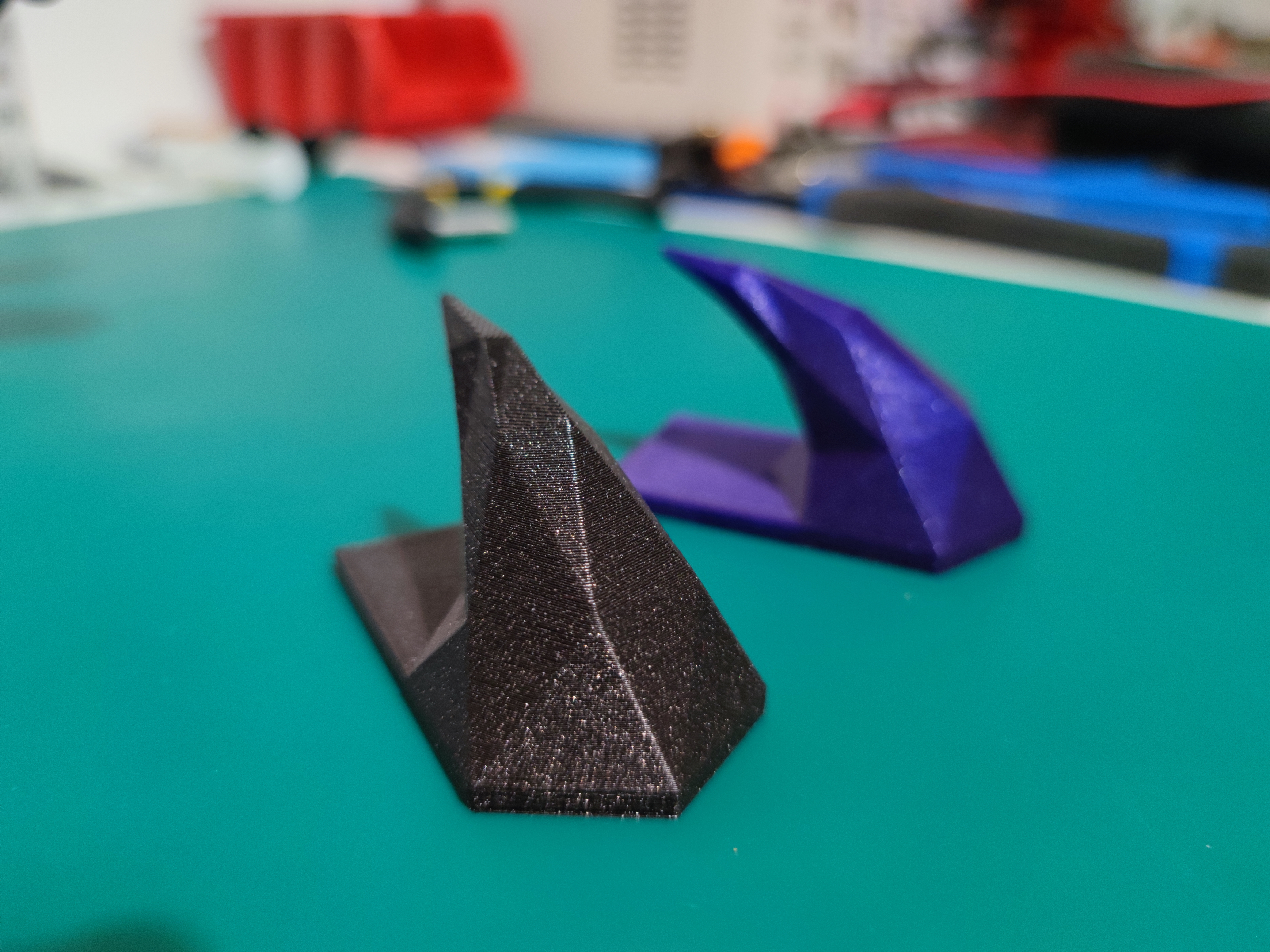Simple low-poly wall hook