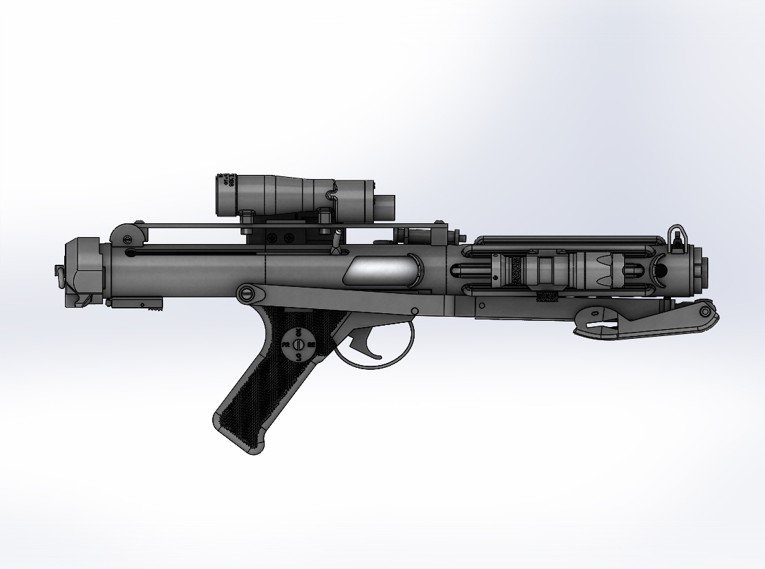 S&T STERLING L2A1 AEG AND ROGUE ONE E-11 CONVERSION