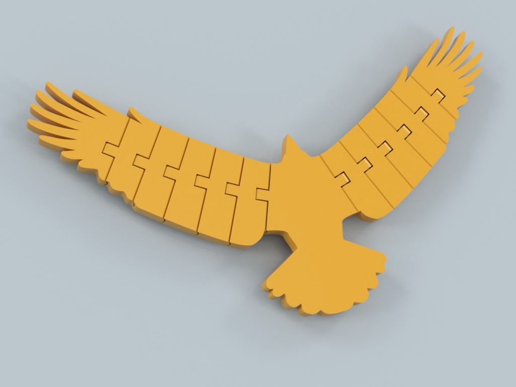 Flexi Articulated Soaring Eagle
