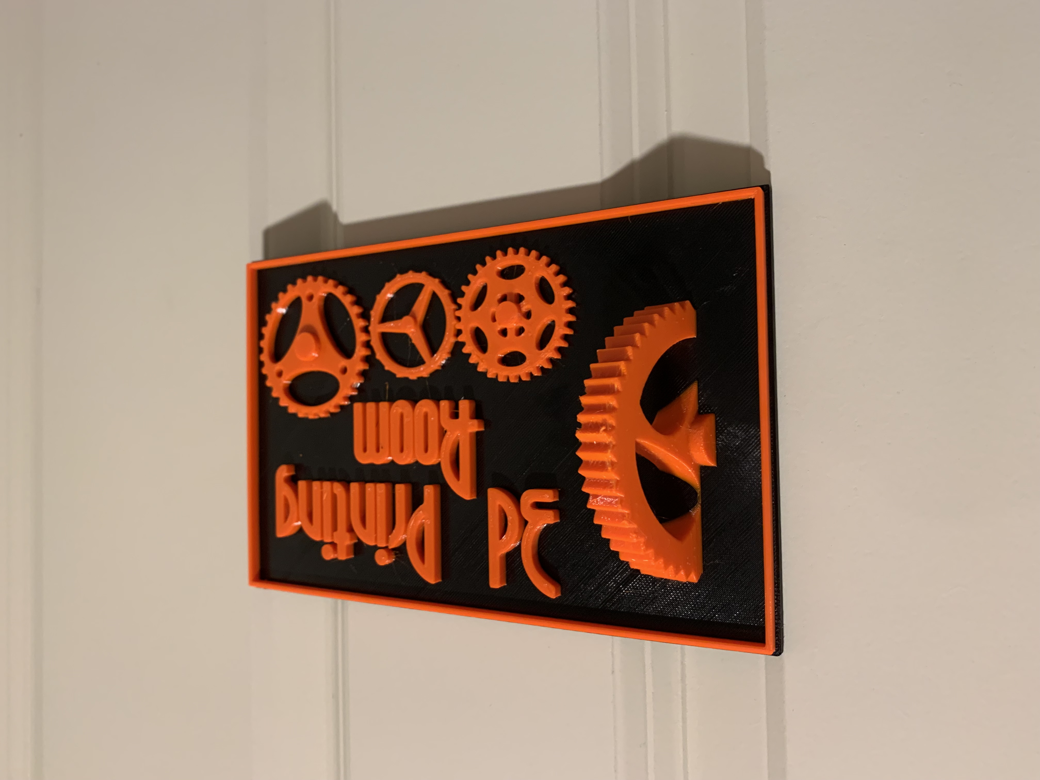 3D Print Room Sign