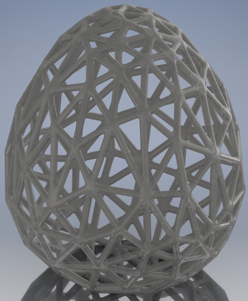 Mesh / Wireframe Easter Egg