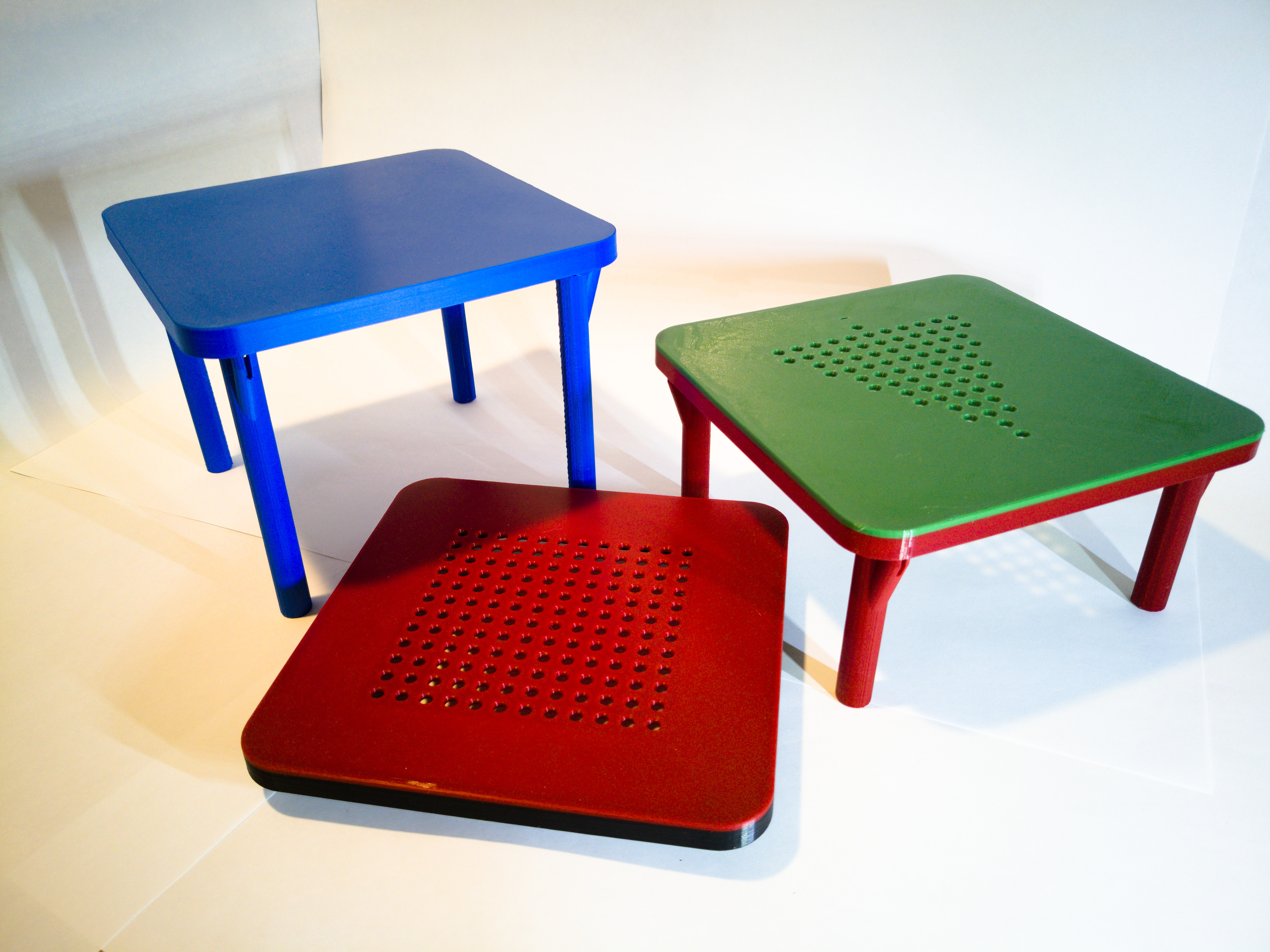 Print-In Place Folding Table