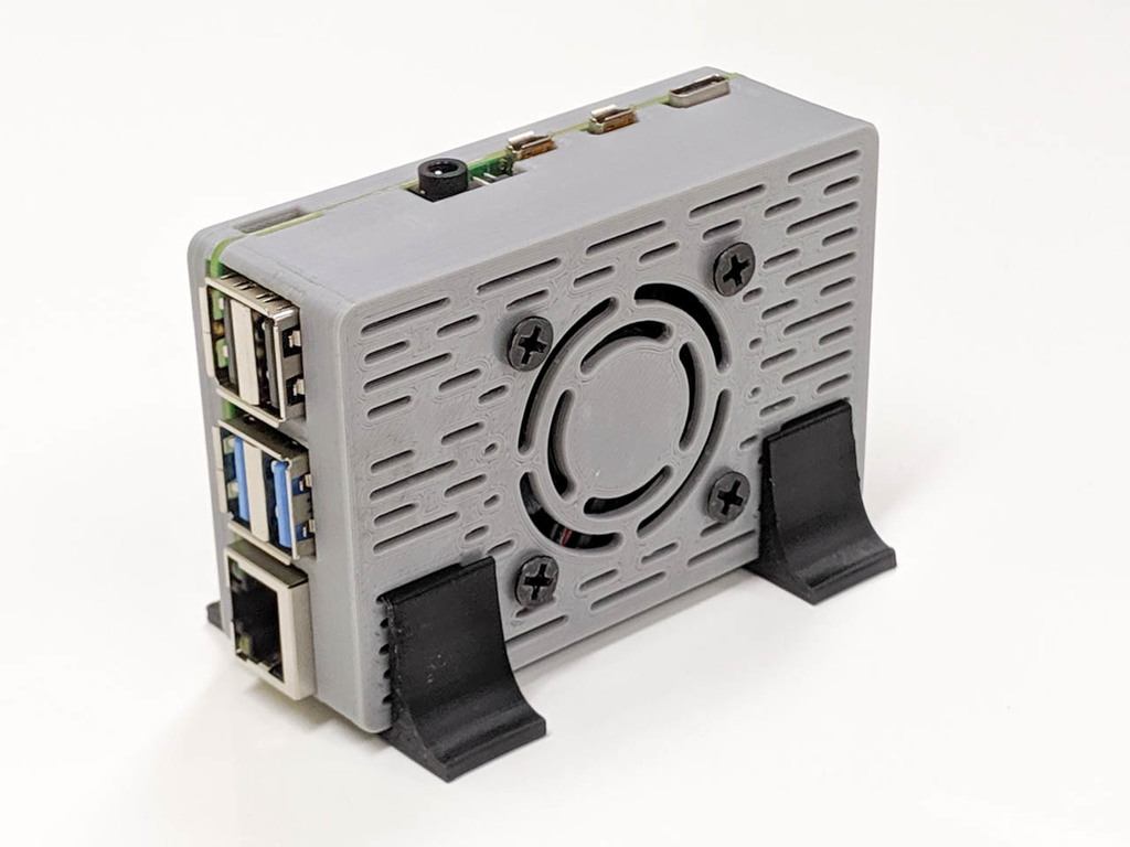 Raspberry Pi 4 case (40mm or 30mm fan)