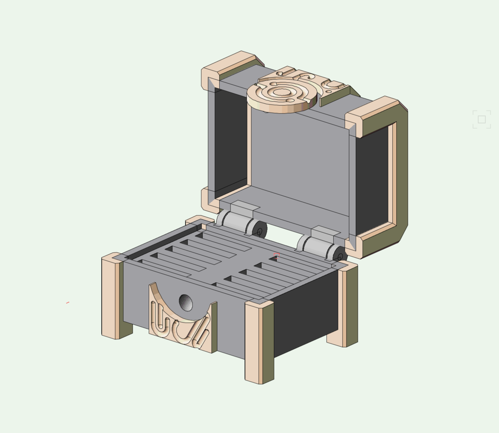 Switch Cartridge Case - Breath of the Wild Sheikah Chest