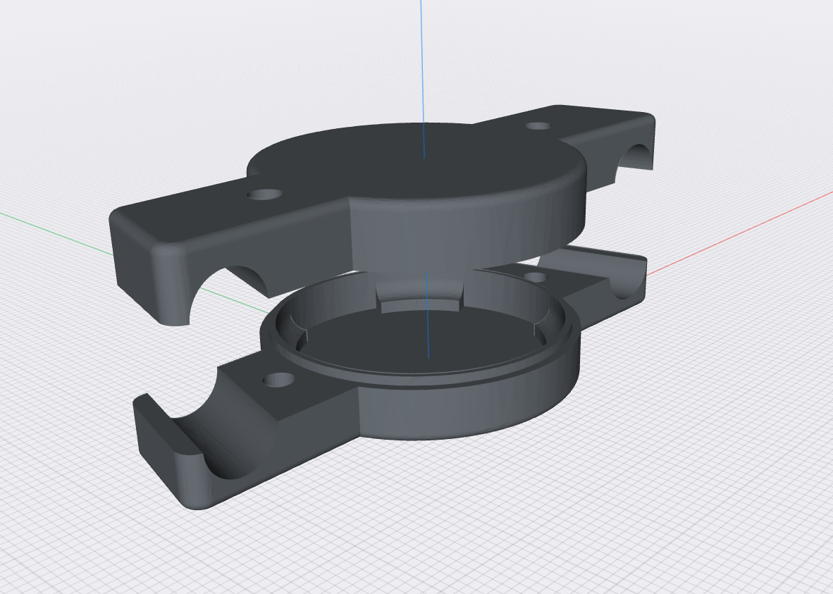 Airtag Bike Saddle Mount with M3 Heatinsert for Ergon and SQLabs saddles