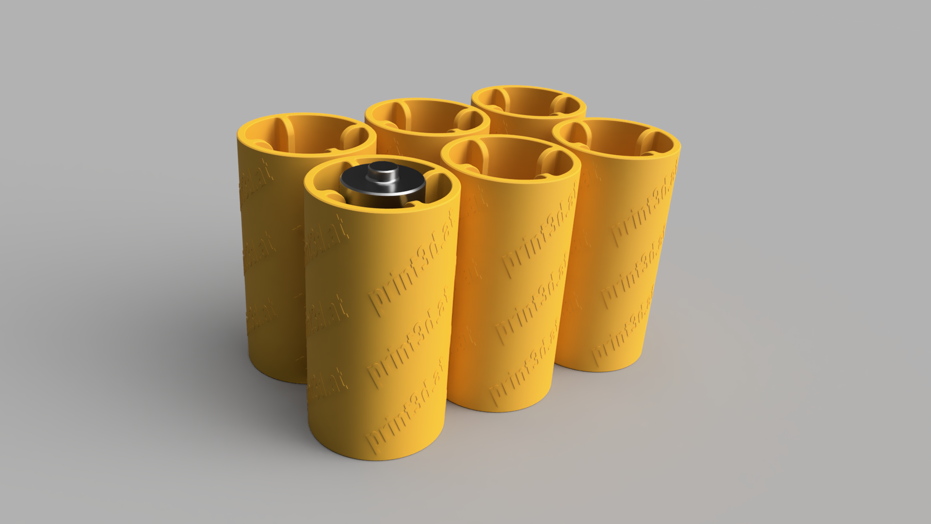 AA to C - battery adapter
