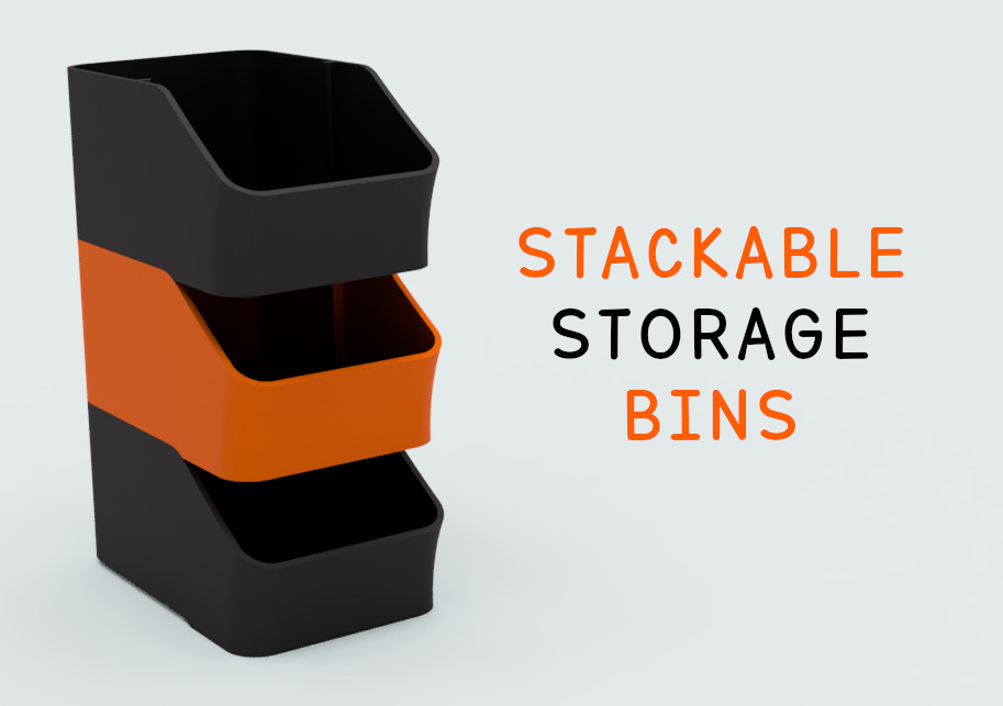 Stackable Storage Bins