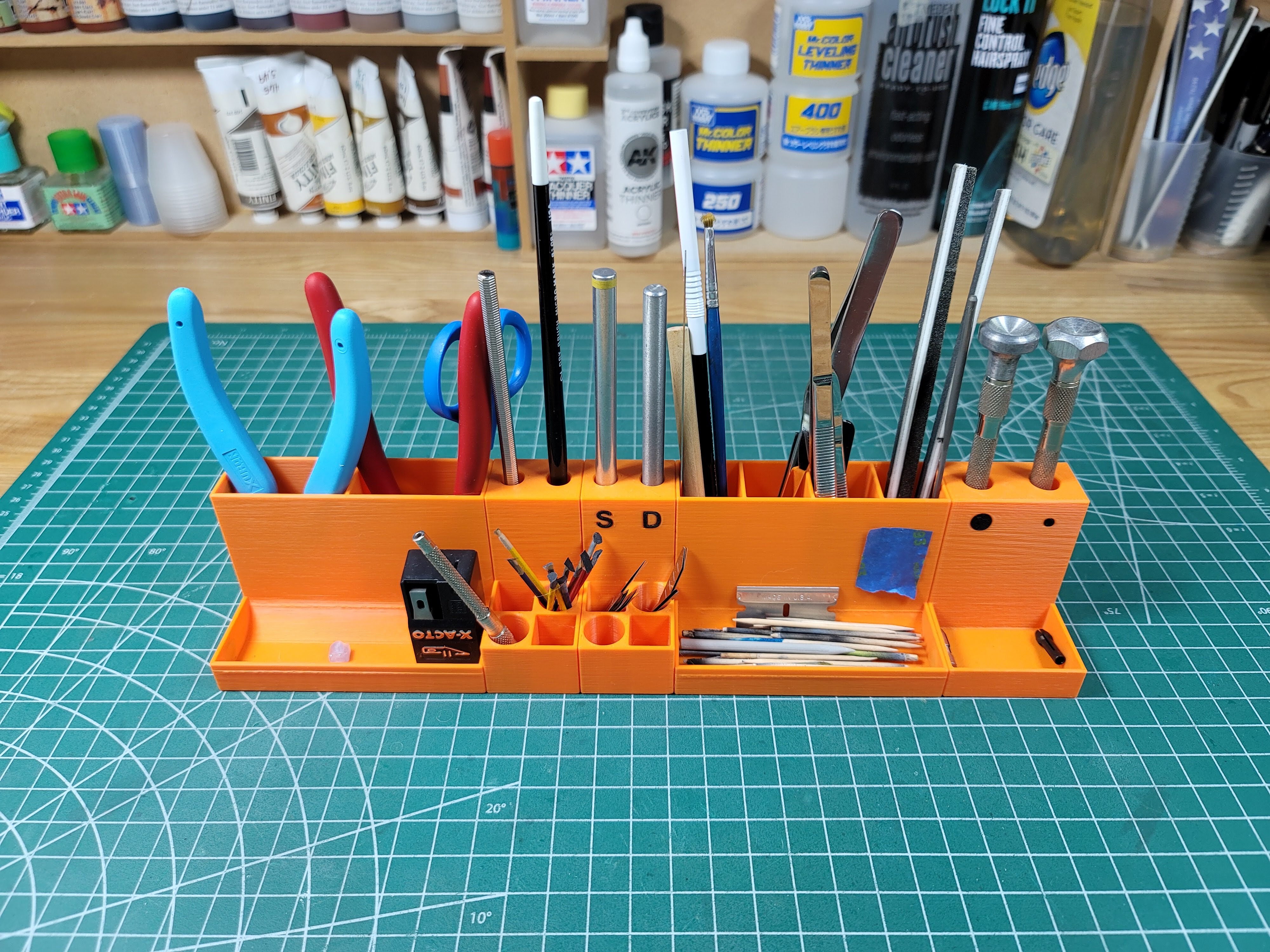Modular Hobby Tool Holder