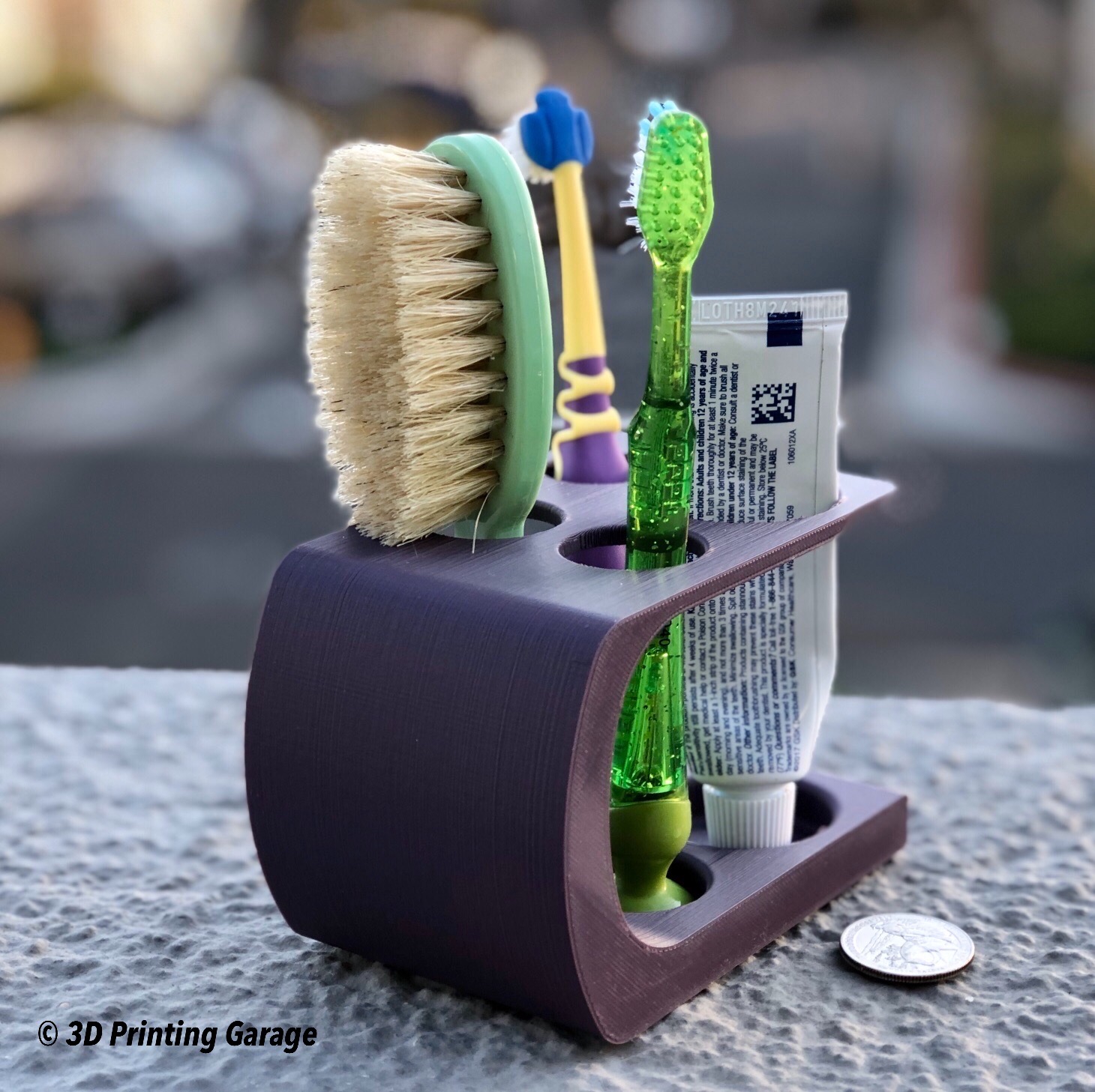 Bathroom Arranger (Toothbrush Holder, Version3)