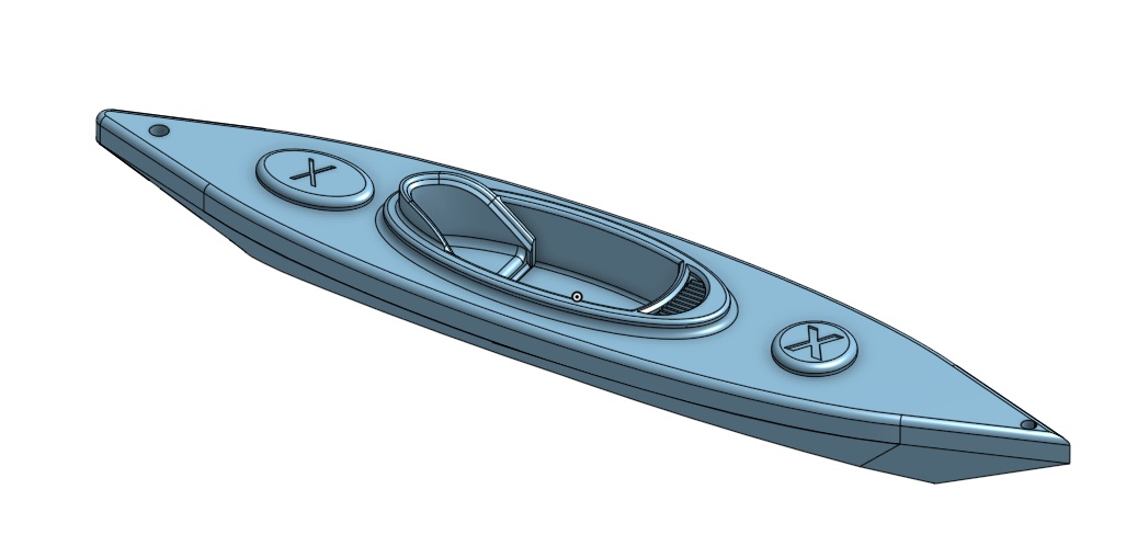 Kayak Keychain