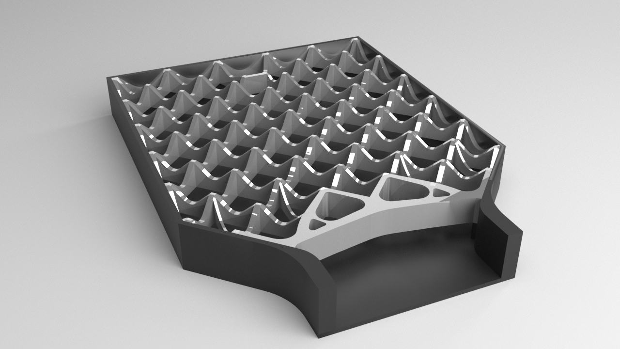 Grid Fin Soap Dish - SpaceX Falcon 9 Style