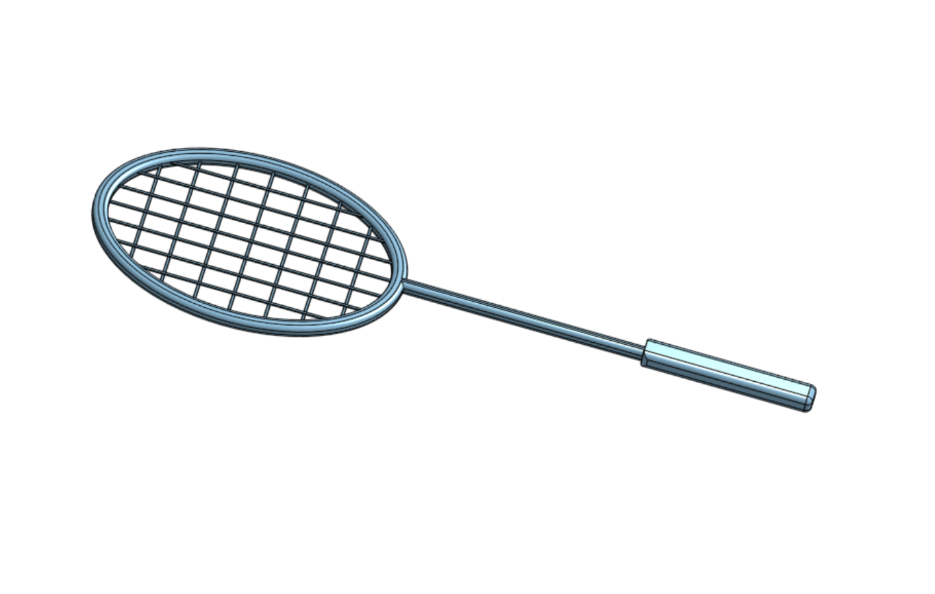 Badminton racket