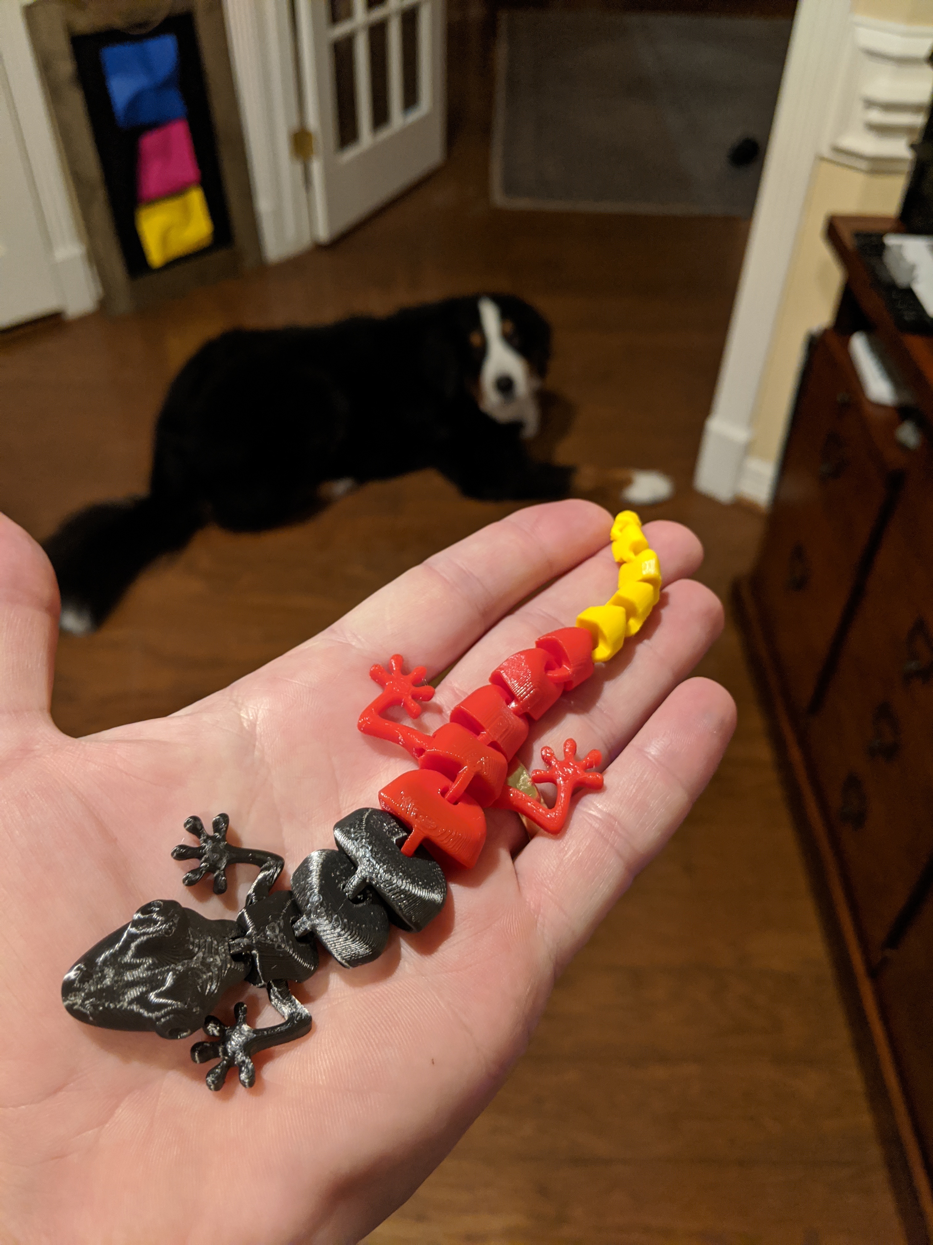 Multi-part Articulated Lizard