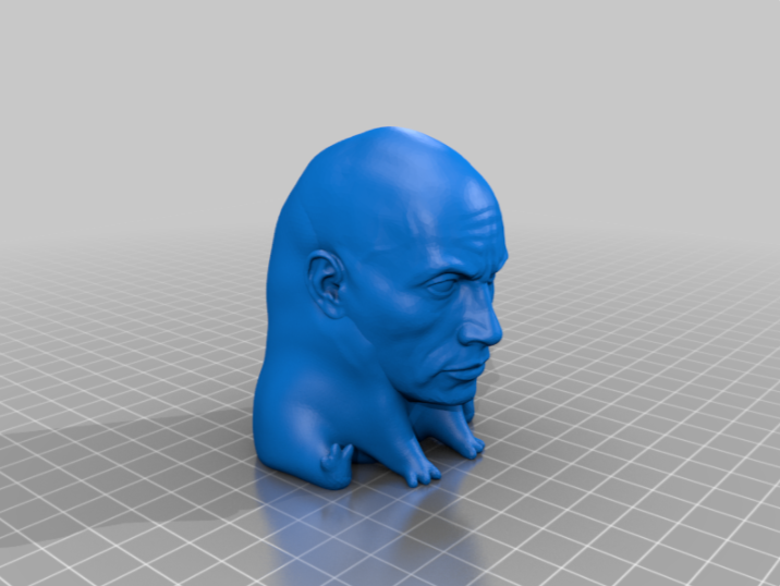 fred the frog but hes the rock