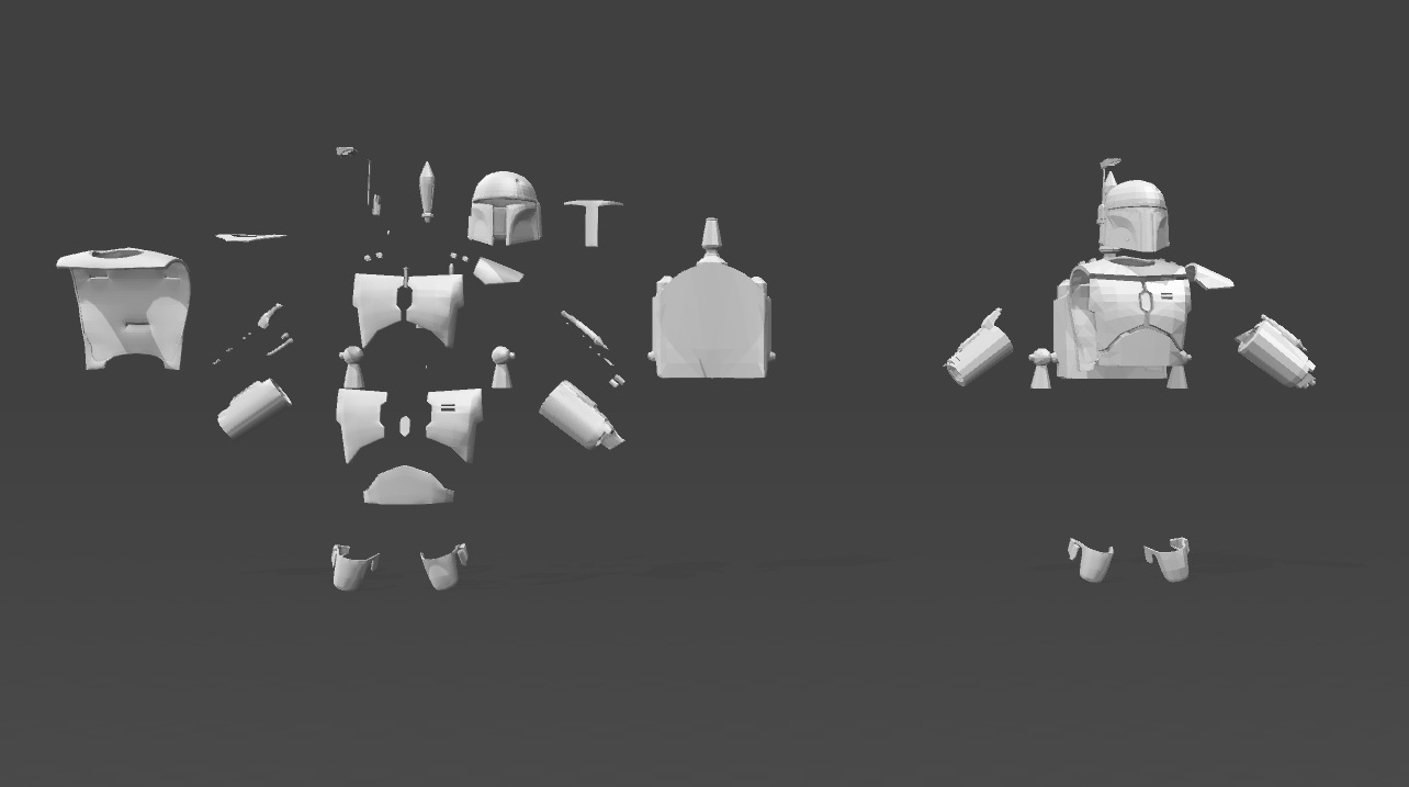 Boba Fett Armour / Suit / Model
