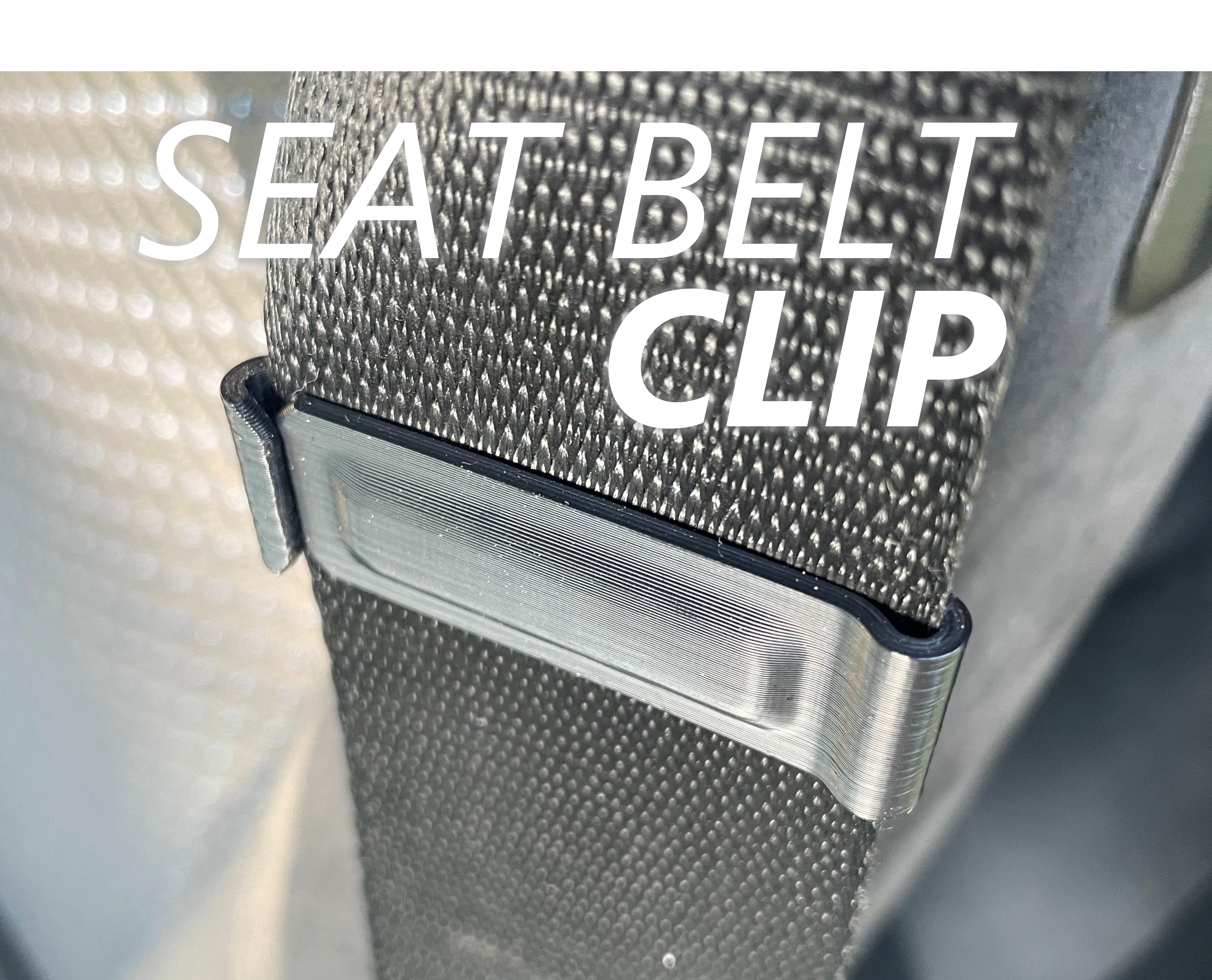 Simple seat belt clip ver.2