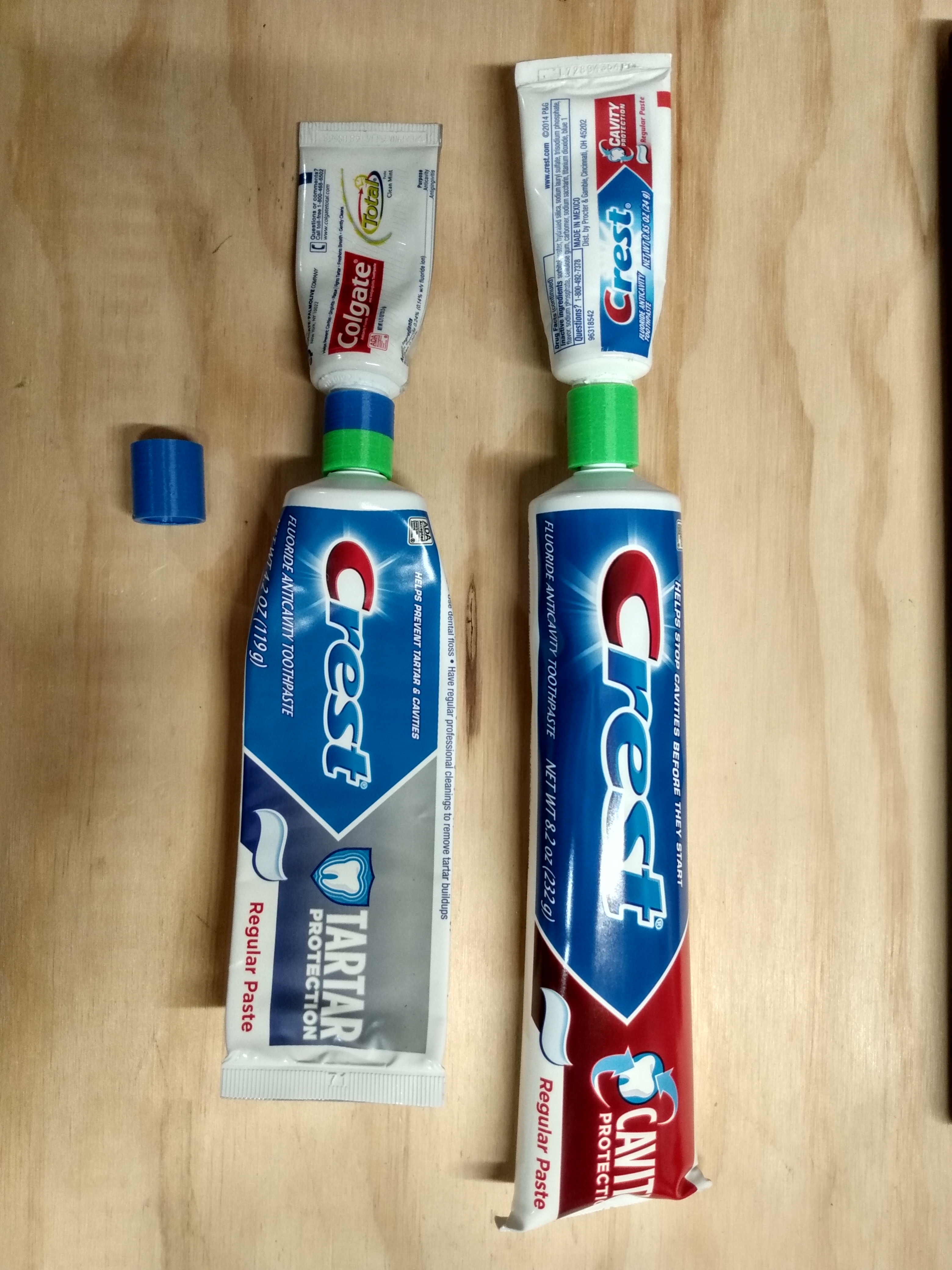 The Original Toothpaste Transfer Tubes