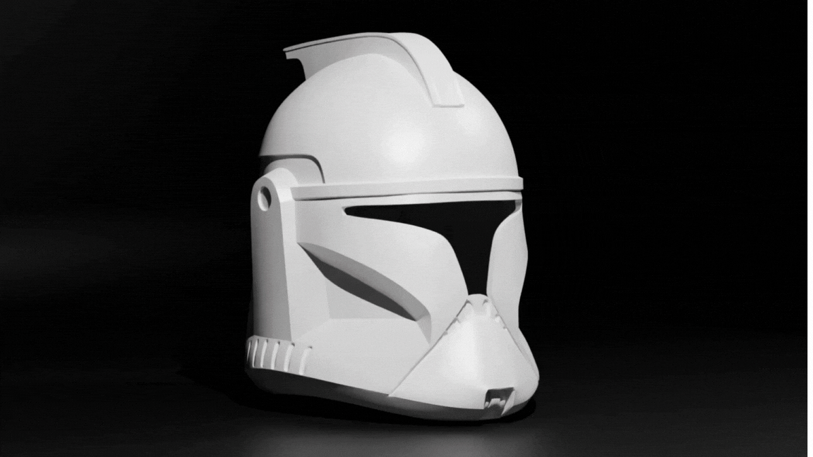 Phase 1 Clone trooper Helmet (Wearable version)