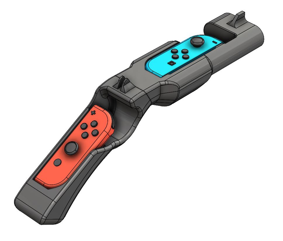 Nintendo Switch Joy Con gun pistol shotgun
