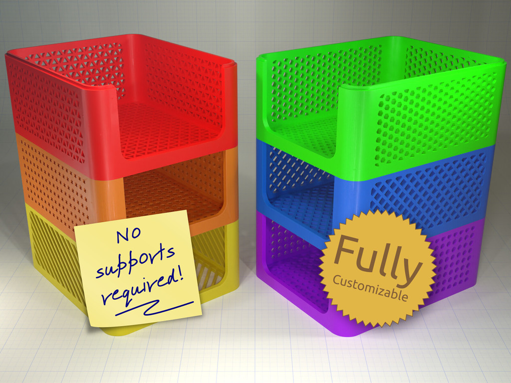 Stackable Storage Caddies