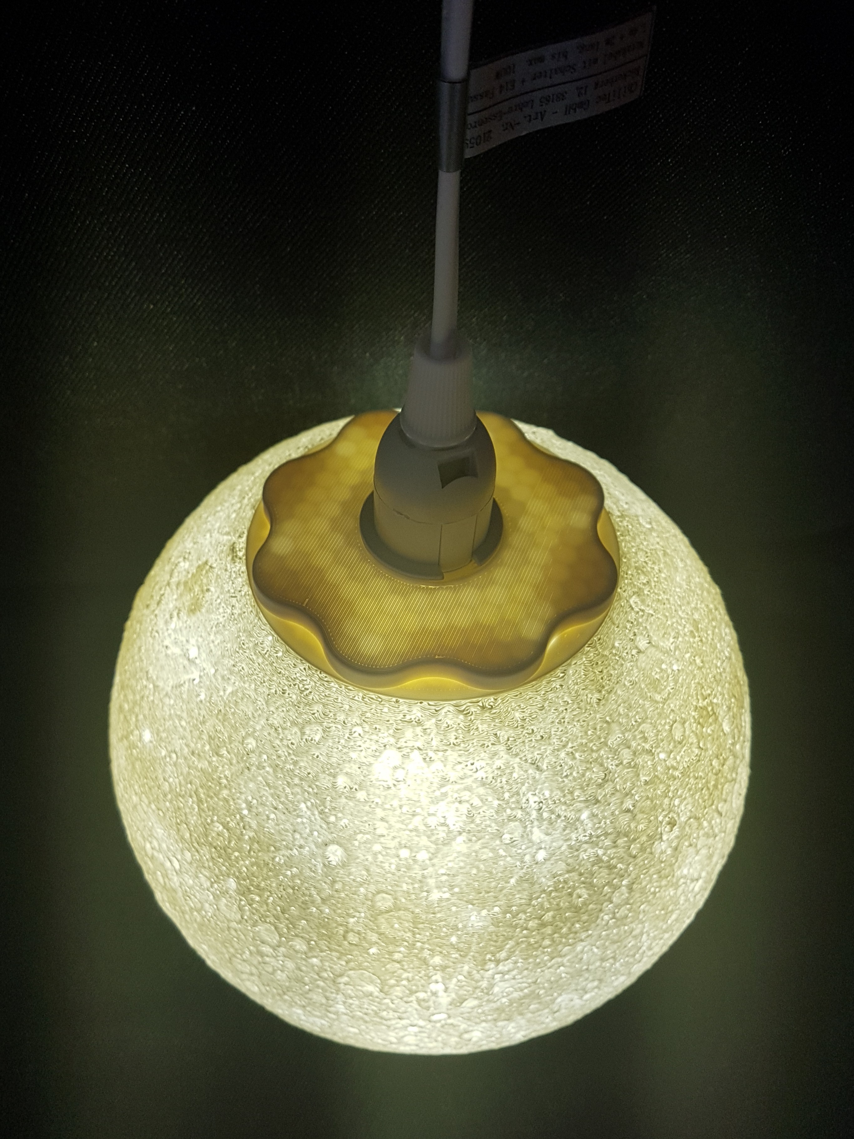 Hanging Moon Lamp