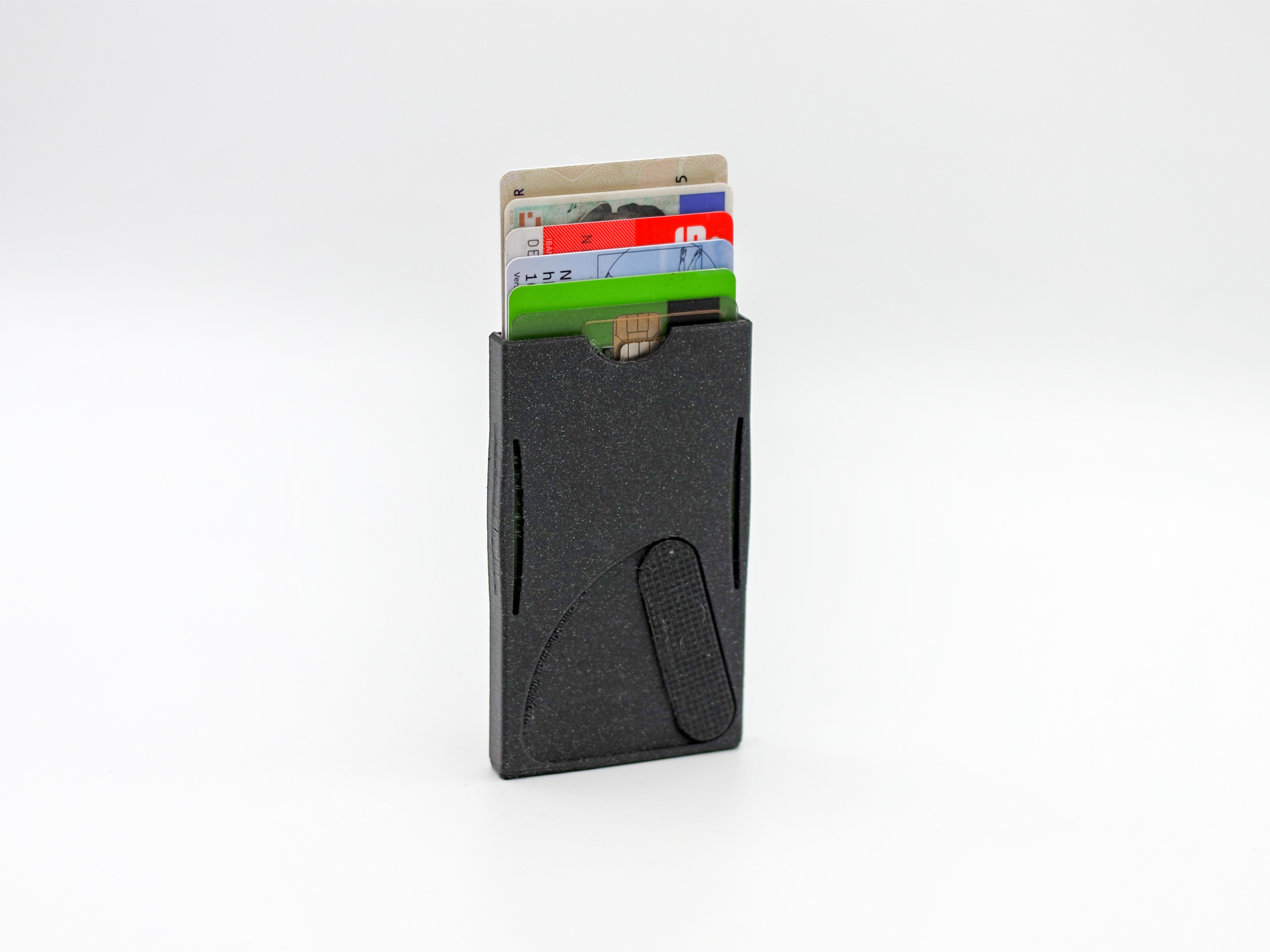 Cascade card wallet - 6 Card Remix (Print-in-Place)