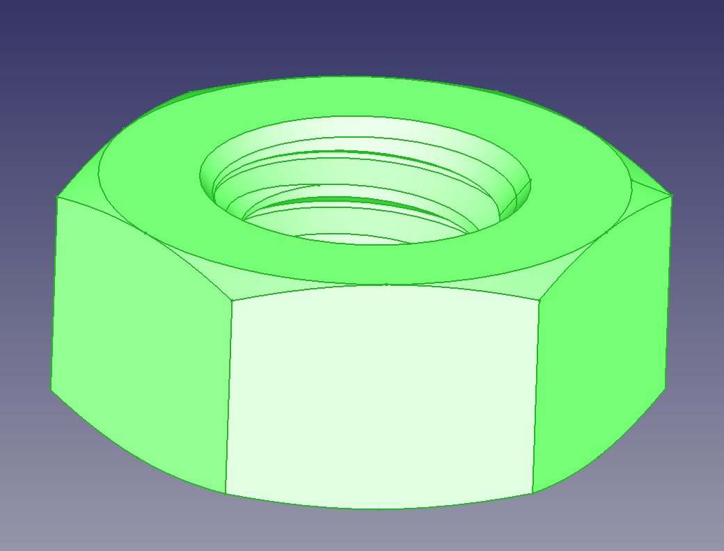 M4 Nut (ISO 4032 Style 1)