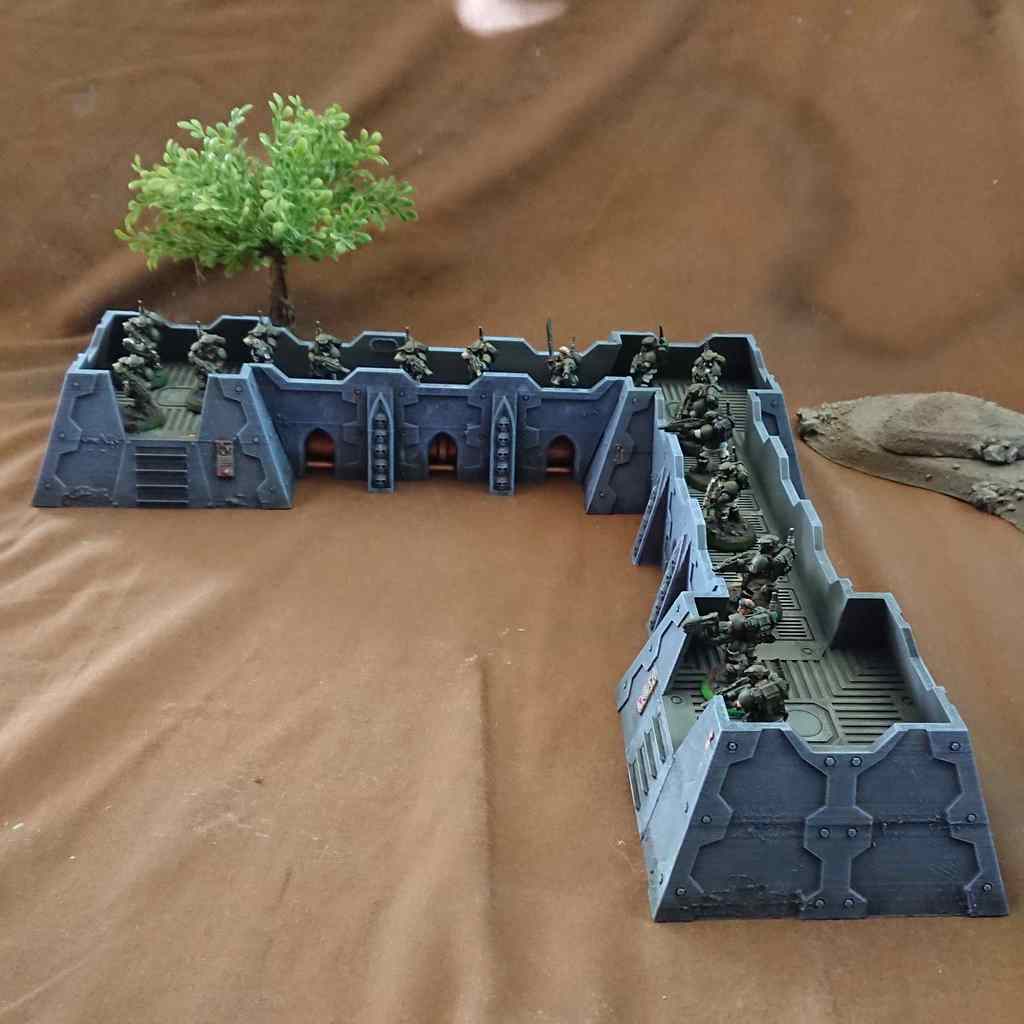 Sci-fi raised bunker