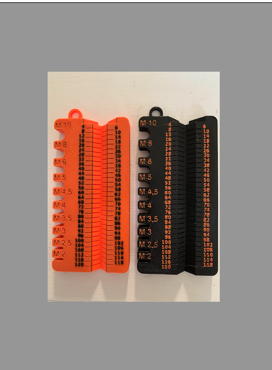 My Screw/Bolt Measure 2 to 10mm including 2.5, 3.5, 4.5.
