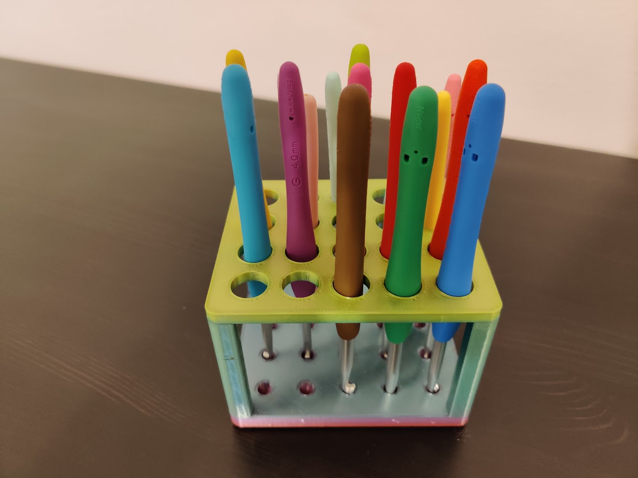 Crochet Hook Set (or pen) Holder