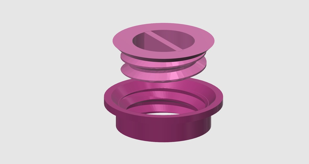 Fillopening with plug for use in your own design
